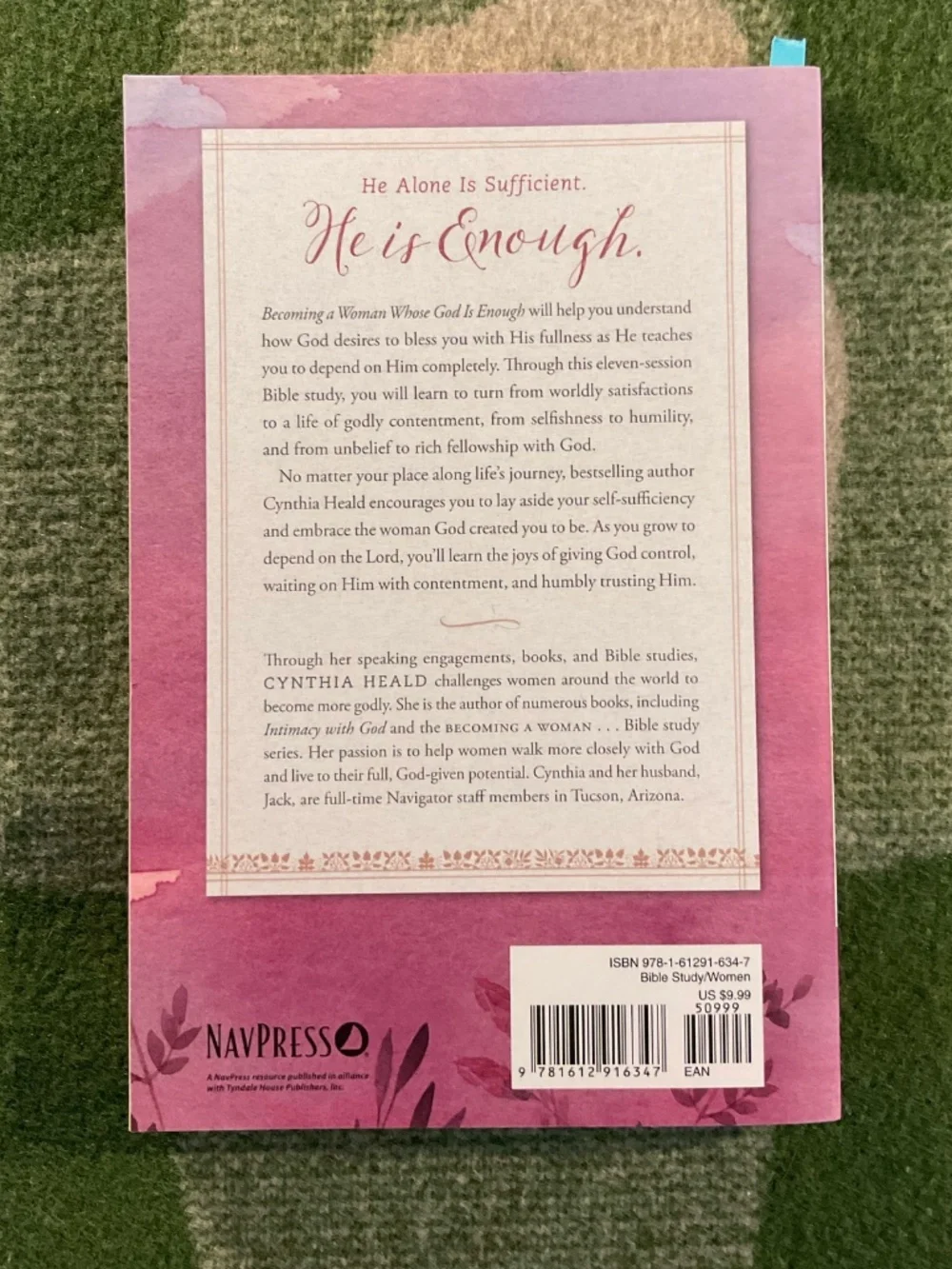 Becoming a woman whose God is enough- Cynthia Heald-Softcover